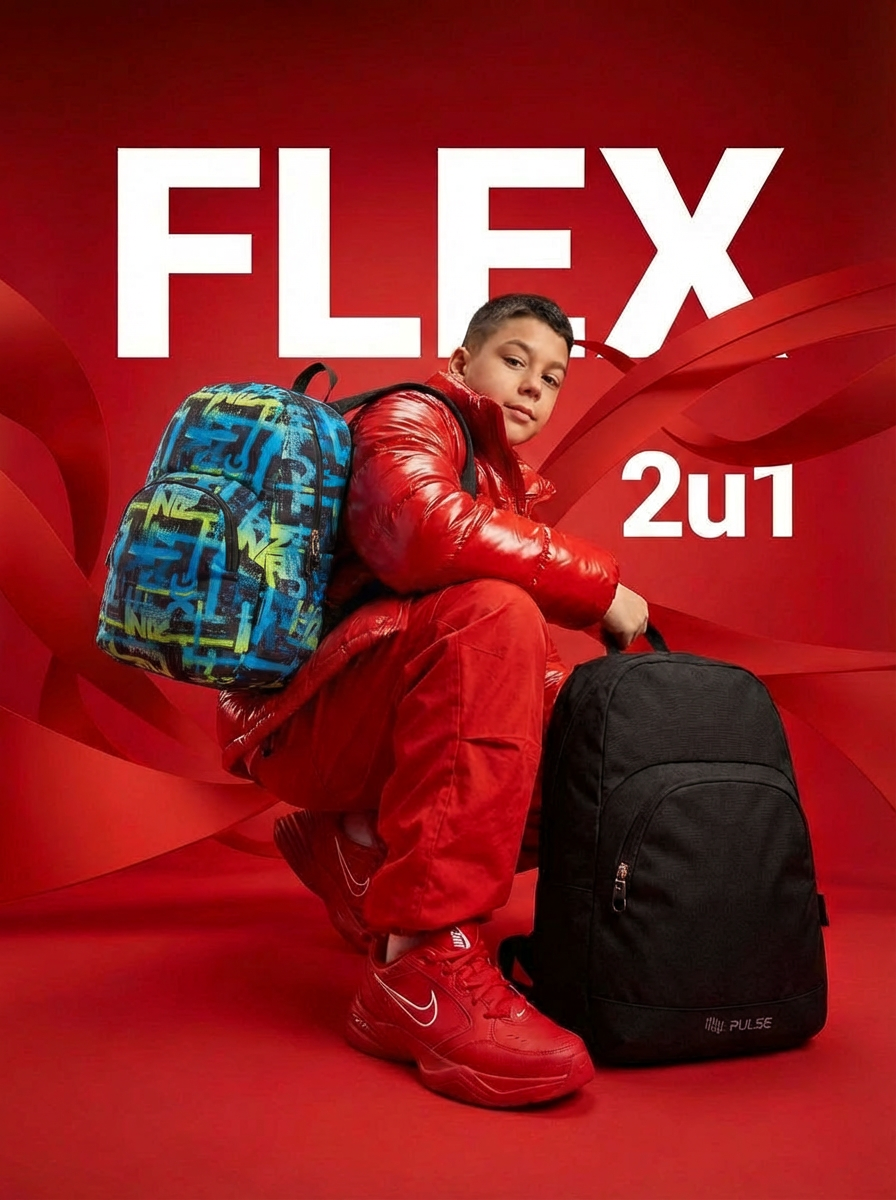 Pulse Flex Graffiti kampanja — FLEX 2u1 set za dečake